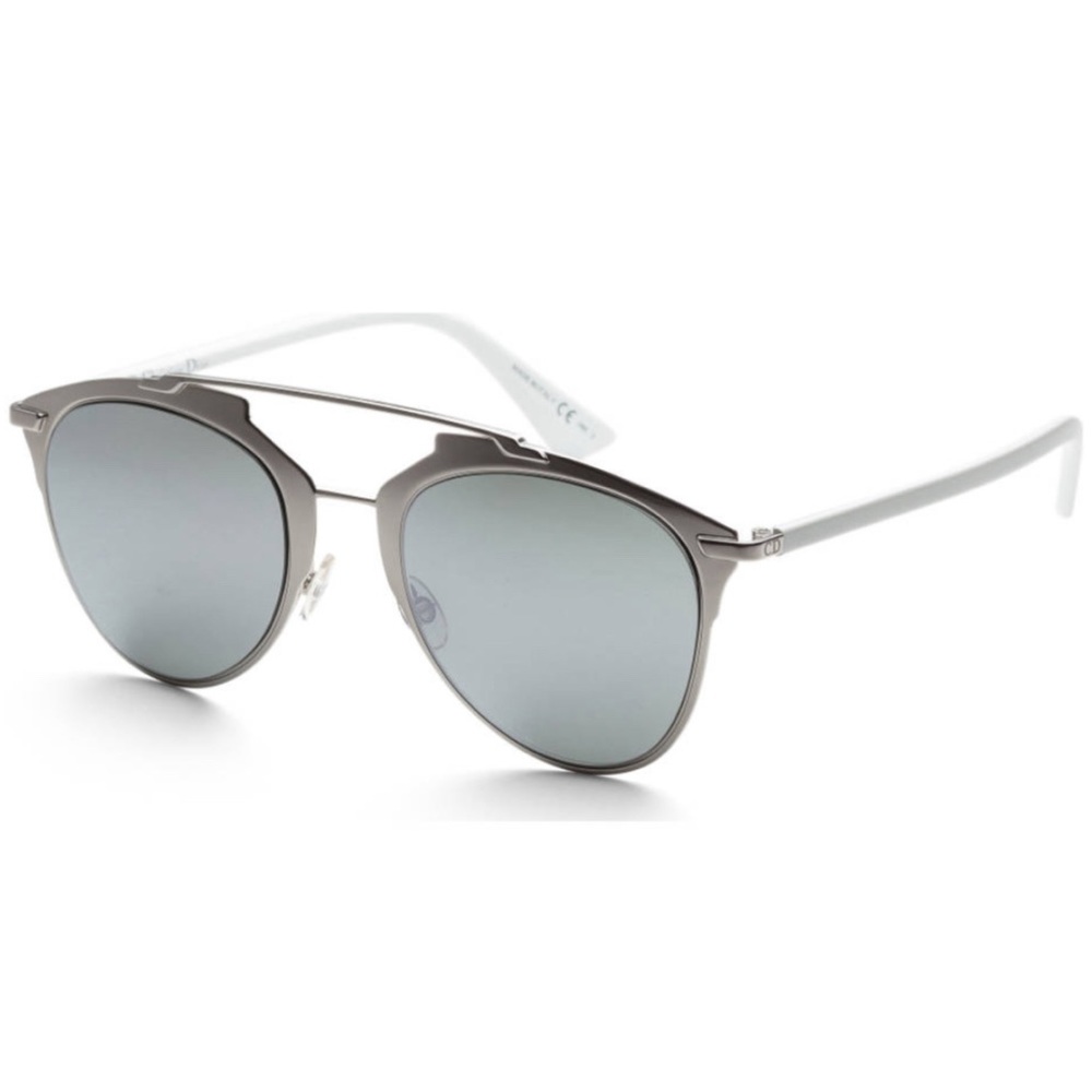 Dior Silver Reflective Aviators